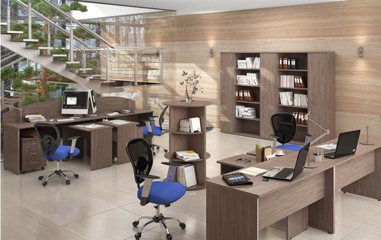 Офисный комплект мебели IMAGO четыре рабочих места, стол для переговоров в Кемерово - изображение 6